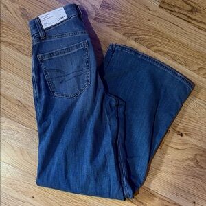 American Eagle Outfitters Blue Wide Leg Pants